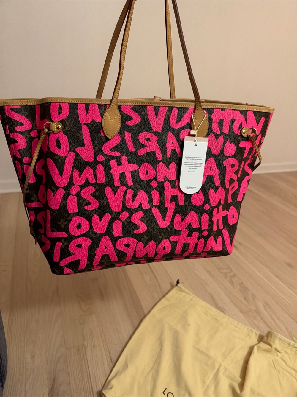 Louis Vuitton Neverfull Tote Limited Edition Monogram Graffiti GM